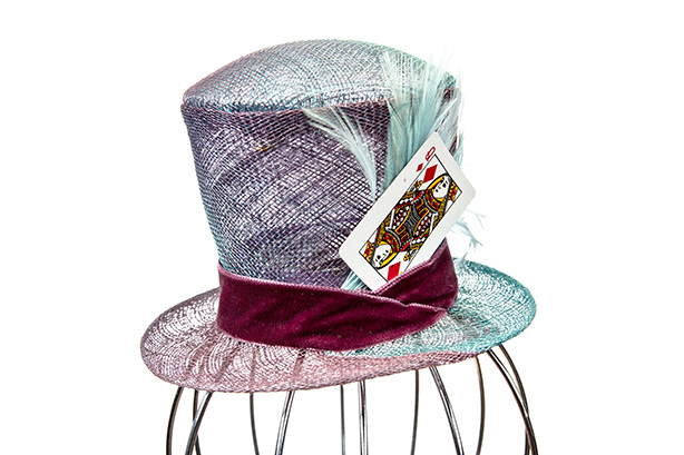 Diamond Queen Mad Hatter Mini Topper